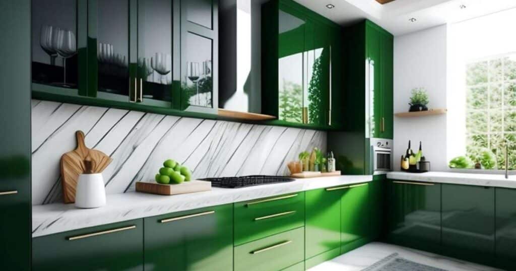 Incorporating Green Kitchen Cabinets in Your Kitchen Remodel