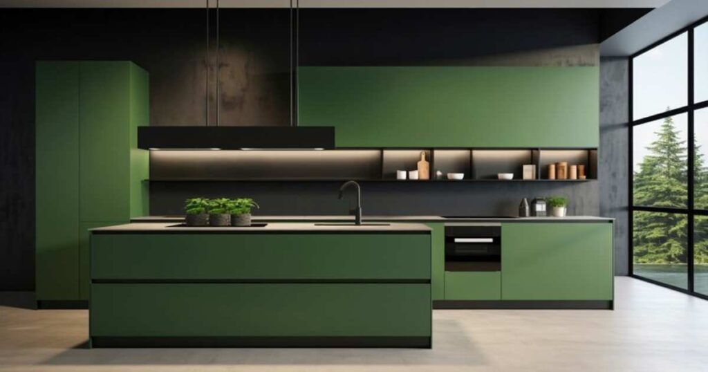 Personalizing Your Green Kitchen Cabinets