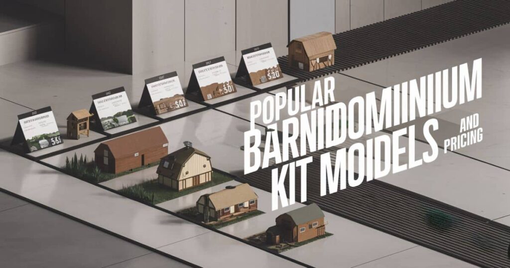 Popular Barndominium Kit Models and Pricing