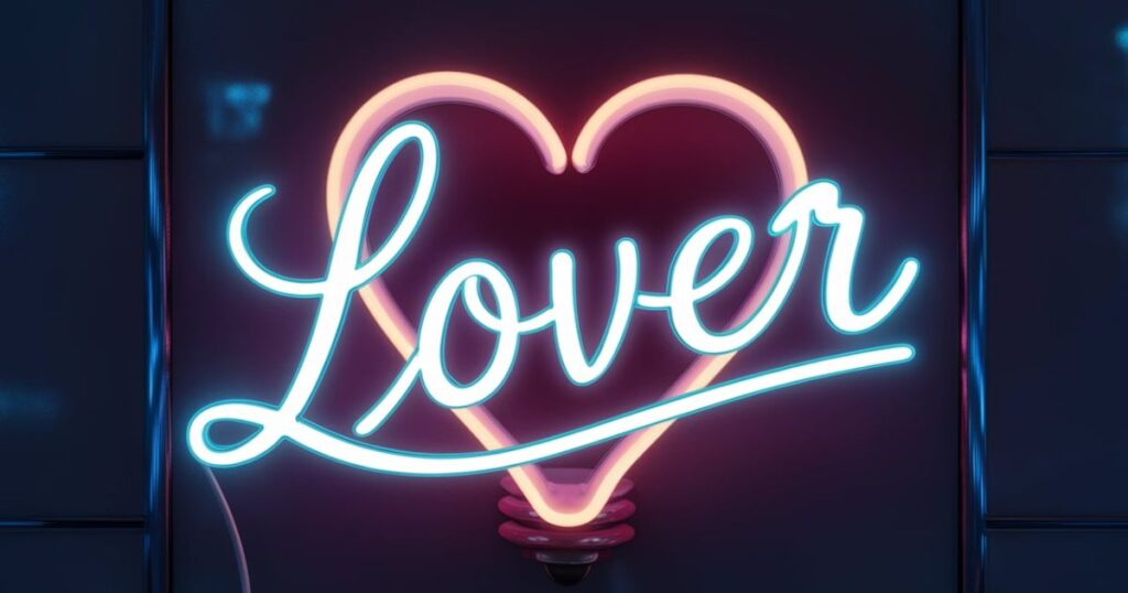 Lover Neon Sign