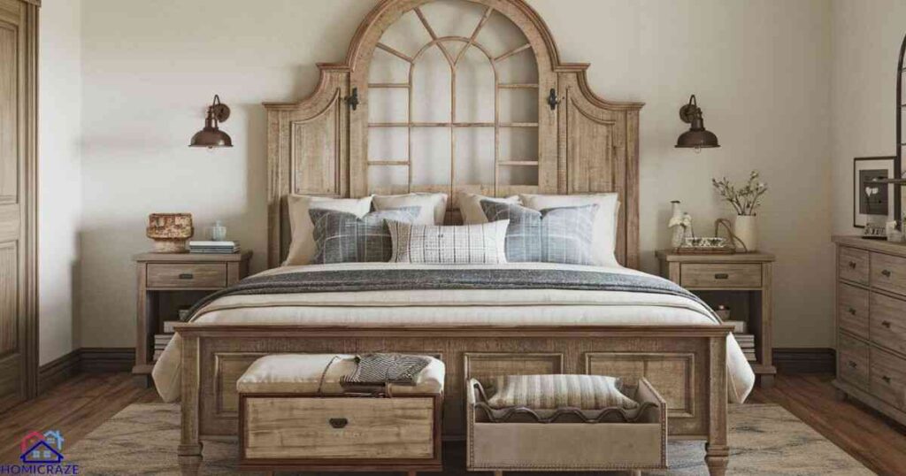 Farmhouse Bed: Timeless Rustic Charm for Your Bedroom