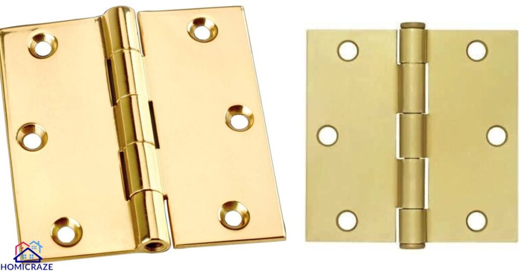 Types of Door Hinges for Orange Doors