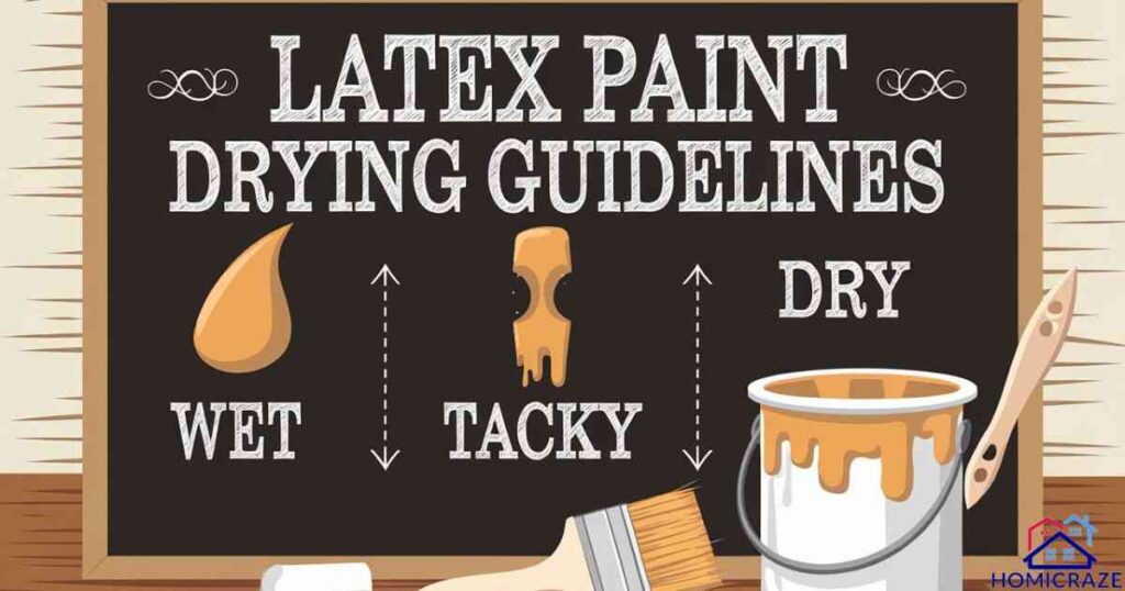 Latex Paint Drying Guidelines